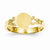 14k Yellow Gold Childs Fancy Signet Ring