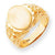14k Yellow Gold Men's signet Ring
