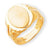 14k Yellow Gold Men's signet Ring