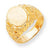 14k Yellow Gold Men's signet Ring