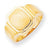 14k Yellow Gold Men's signet Ring
