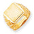 14k Yellow Gold Men's signet Ring