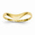 14k Yellow Gold Polished Dome Ring