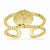 14k Yellow Gold Sea Shell Toe Ring