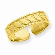 14k Yellow Gold Toe Ring