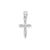 Passion Cross Charm in 14k White Gold