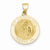 14k Gold Guardian Angel Medal Pendant, Pendants for Necklace