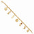 Gold-Tone Religious Charm
