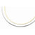 14K Two-Tone Lt Reversible Omega Necklace