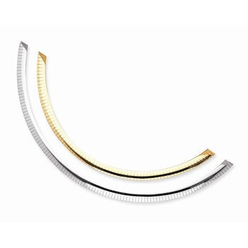 14K Two-Tone Lt Reversible Omega Necklace