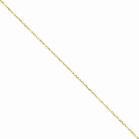 14K Yellow Gold Ropa Anklet