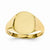 14k Yellow Gold Signet Ring