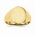 14k Yellow Gold Men's Signet Ring