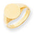 14k Yellow Gold Signet Ring