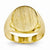 14k Yellow Gold Signet Ring