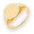 14k Yellow Gold Signet Ring