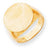 14k Yellow Gold Men's Signet Ring