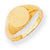 14k Yellow Gold Signet Ring