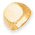 14k Yellow Gold Men's Signet Ring