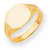 14k Yellow Gold Signet Ring