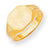14k Yellow Gold Signet Ring