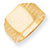 14k Yellow Gold Men's Signet Ring