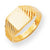 14k Yellow Gold Signet Ring