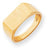 14k Yellow Gold Signet Ring