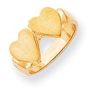 14k Yellow Gold Signet Ring