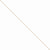 14K Rose Gold Box Link Chain