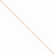 14K Rose Gold Diamond-Cut Cable Chain
