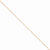 14K Rose Gold Wheat Chain