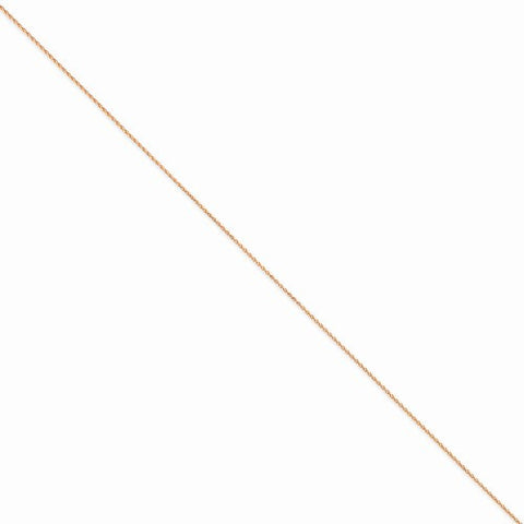 14K Rose Gold Spiga Chain Bracelet