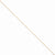 14K Rose Gold Spiga Chain Bracelet