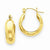 14k Yellow Gold Hoop Earrings