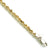 14K Diamond-Cut Rope Bracelet