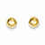 14k Yellow Gold Polished 7mm Ball Post Earrings