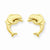 14k Yellow Gold Dolphin Post Earrings