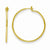 14k Yellow Gold Sm. Endless Hoop Earrings