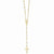 14K Two-Tone Diamond-Cut Bead Rosary, 32 inch, Jewelry Chains and Necklace