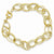 14K Yellow Gold Fancy Oval Link Bracelet