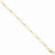 14K White and Yellow Gold Fancy Mirror Bead Bracel Bracelet