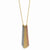 14K Tri-Color Gold Dangle Chain