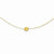 14K Yellow Gold Bead Necklace