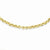 14K Yellow Gold Polished Fancy Rolo Link Necklace