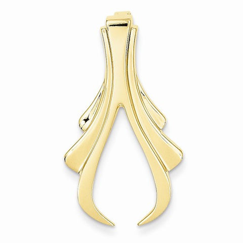 14k Gold Fits up to 8mm on Either Style Omega, Omega Slide Pendant, Lovely Pendants for Necklace