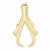 14k Gold Fits up to 8mm on Either Style Omega, Omega Slide Pendant, Lovely Pendants for Necklace
