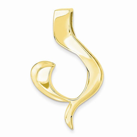 14k Gold Fits up to 8mm on Either Style Omega, Omega Slide Pendant, Stylish Pendants for Necklace