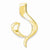 14k Gold Fits up to 8mm on Either Style Omega, Omega Slide Pendant, Stylish Pendants for Necklace