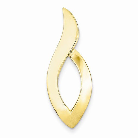 14k Gold Fits up to 6mm on Regular & 8mm on Fancy/Reversible Fancy Omega Slide Pendant, Adorable Pendants for Necklace